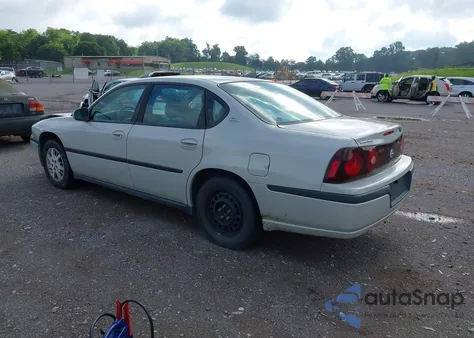 2004 Chevrolet Impala из США, поврежденный, VIN 2G1WF52E649174738